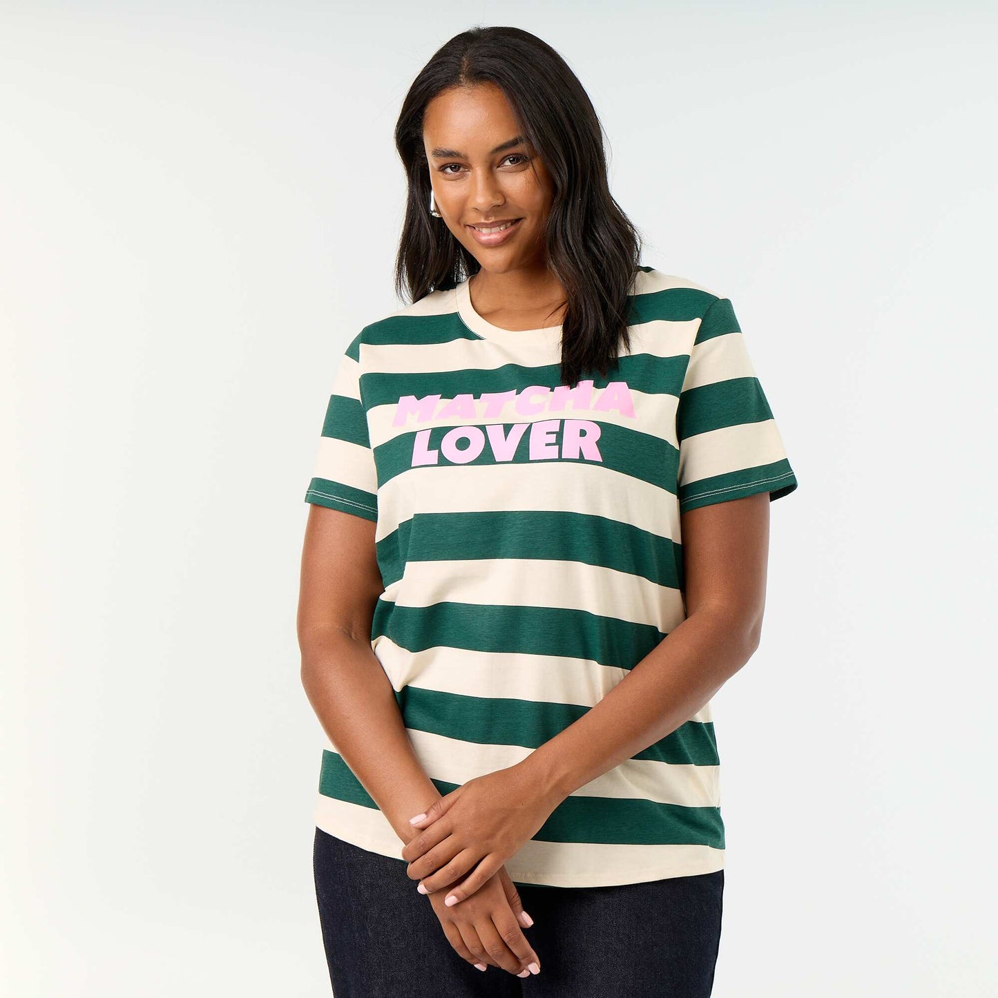 Short-sleeved T-shirt with print WHITE