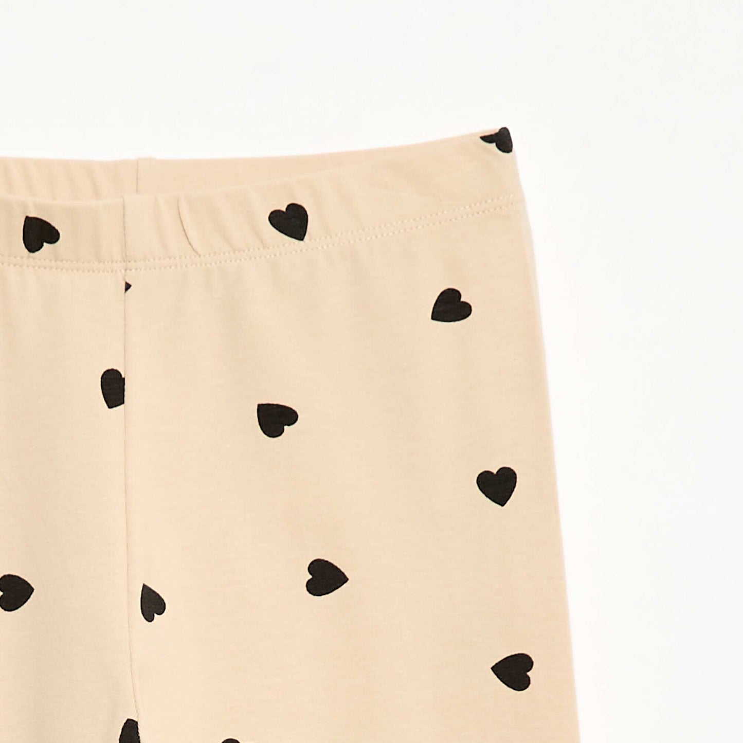 Long jersey leggings BEIGE