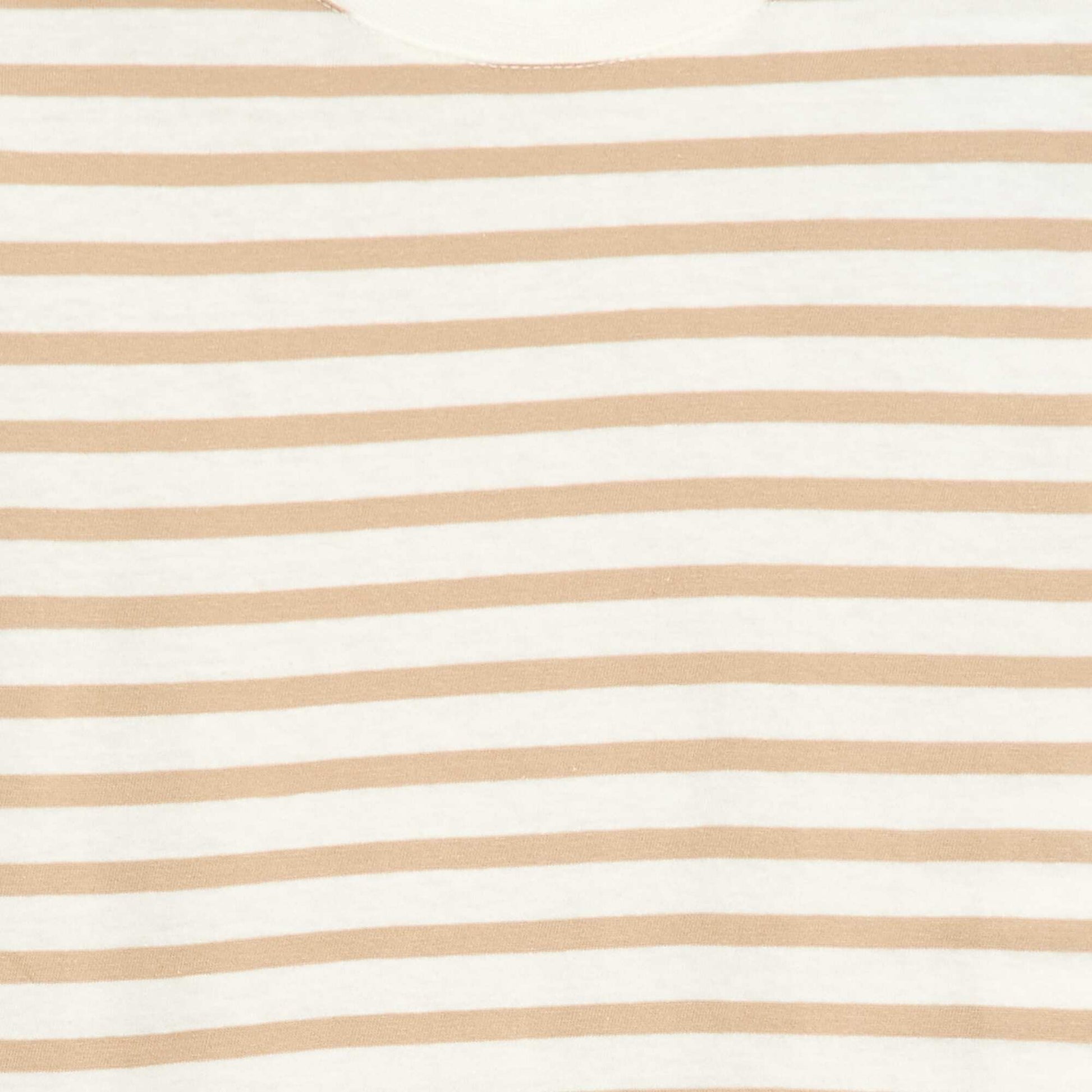Patterned short-sleeved T-shirt BEIGE