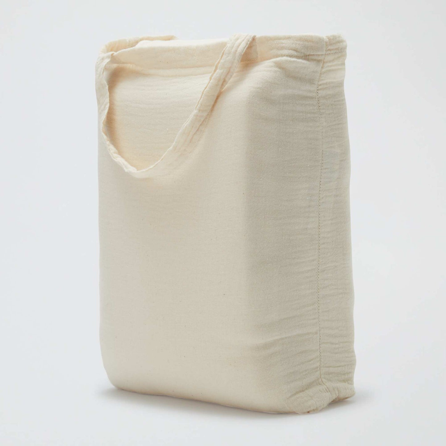 Cotton Gauze Duvet Cover Set 240 x 220cm - Kiabi Home BEIGE