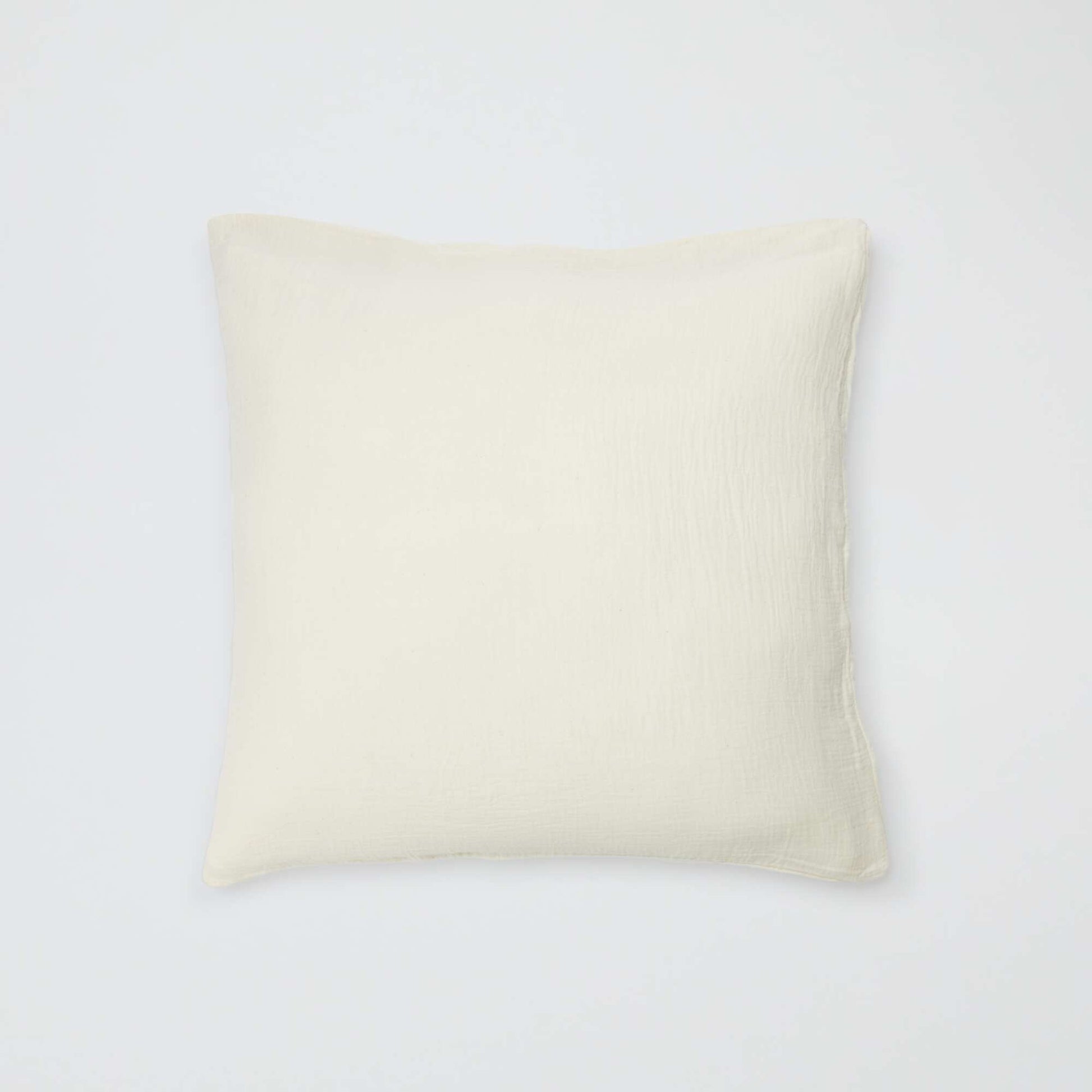 Cotton Gauze Duvet Cover Set 240 x 220cm - Kiabi Home BEIGE