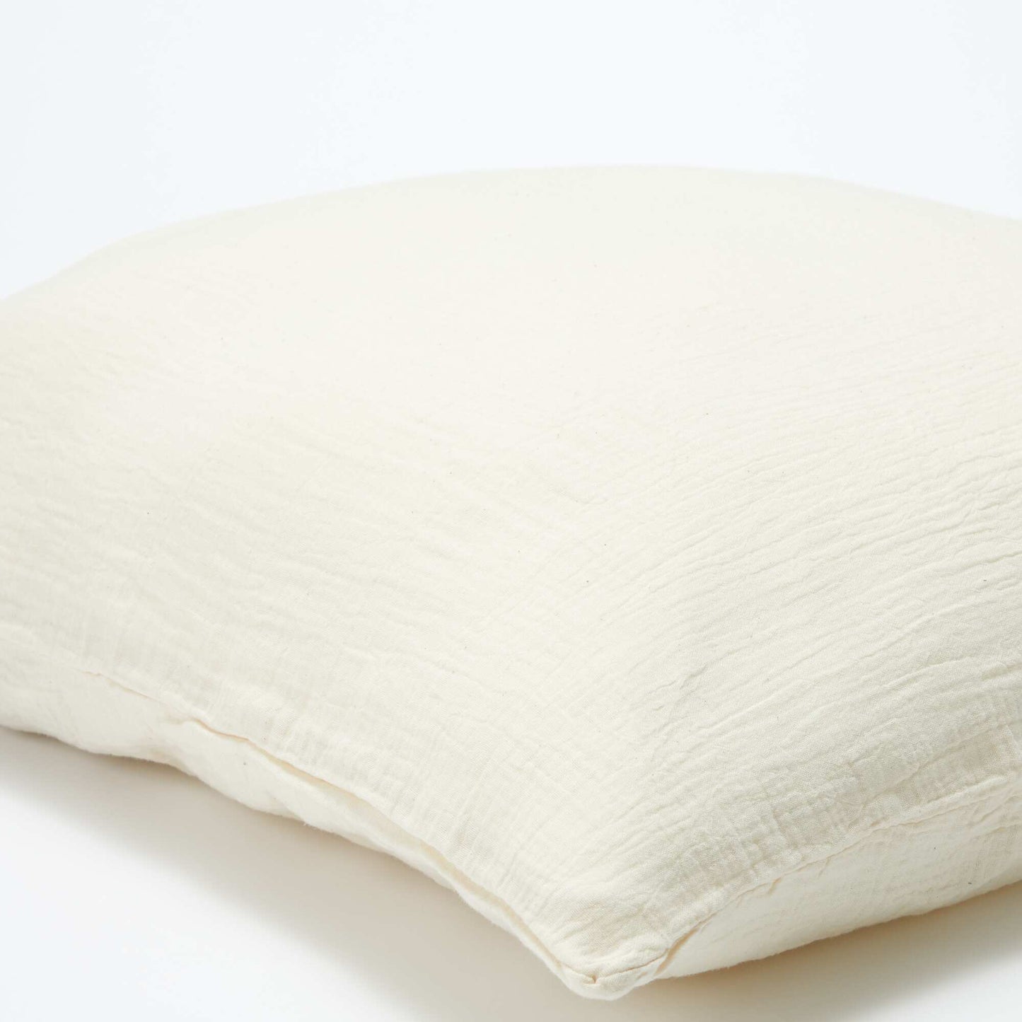 Cotton Gauze Duvet Cover Set 240 x 220cm - Kiabi Home BEIGE