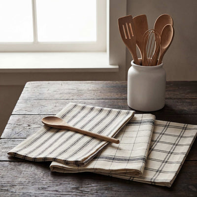 Set of 3 Tea Towels - Kiabi Home BEIGE