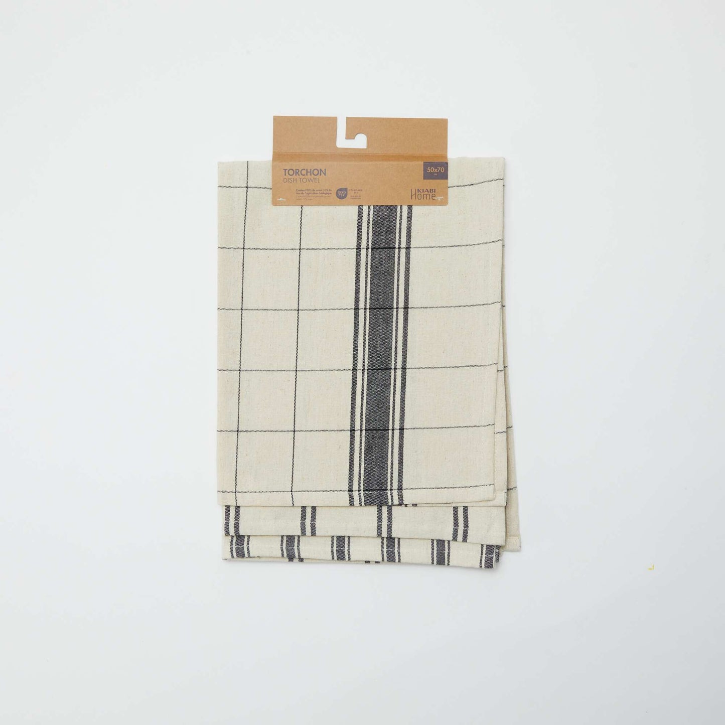 Set of 3 Tea Towels - Kiabi Home BEIGE