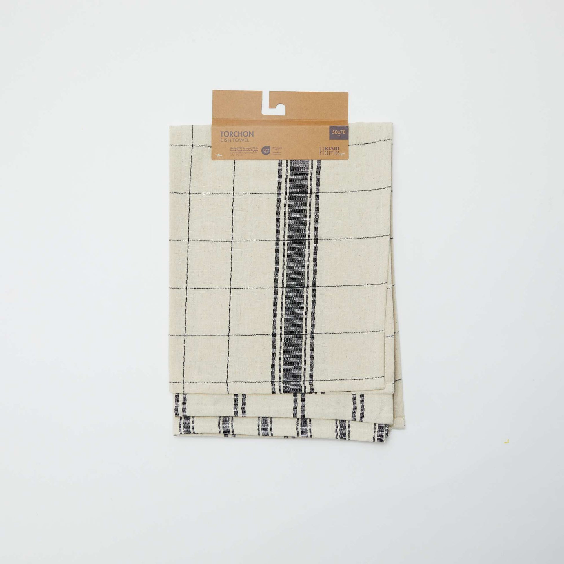 Set of 3 Tea Towels - Kiabi Home BEIGE