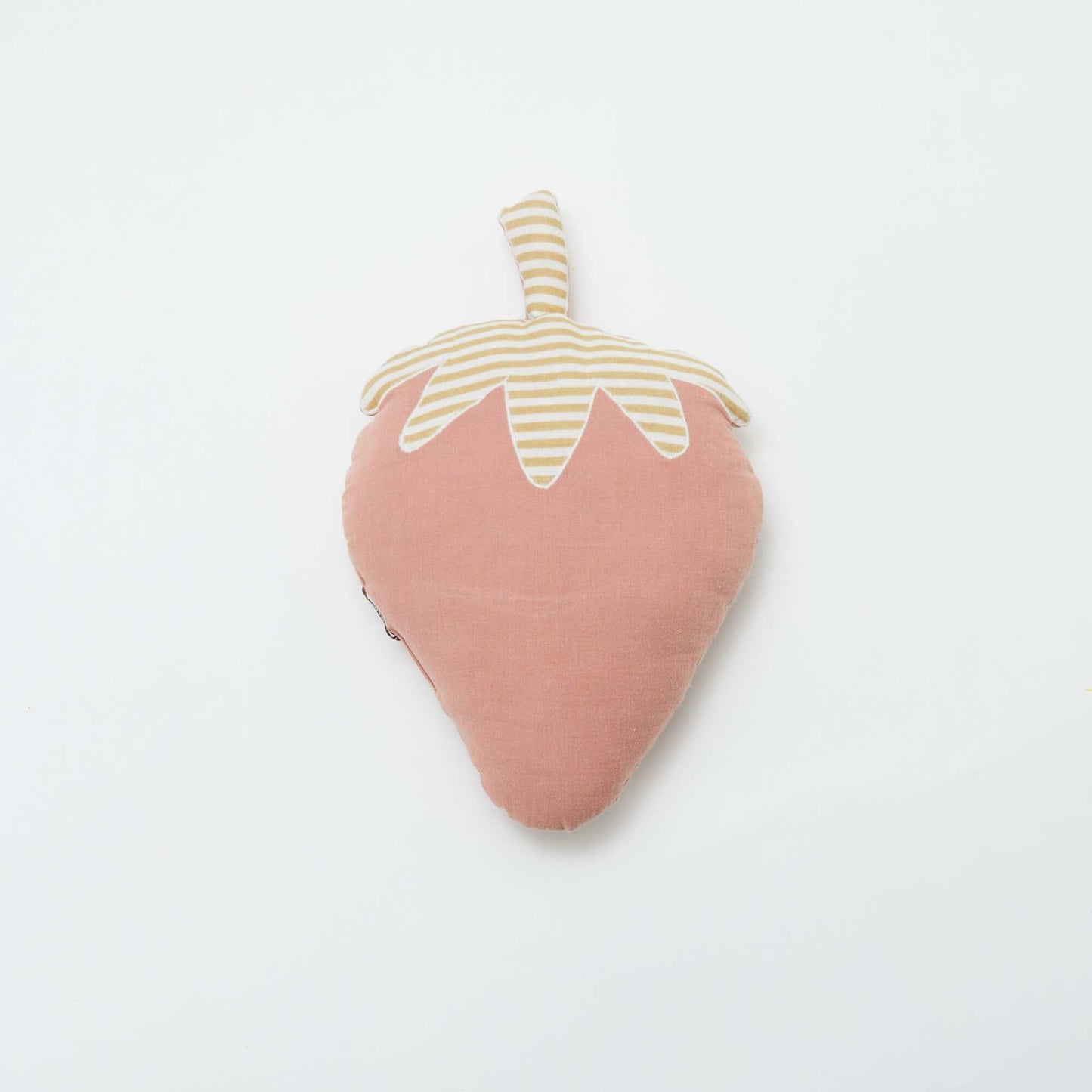 Fruit and vegetable shaped cushion - strawberry PINK