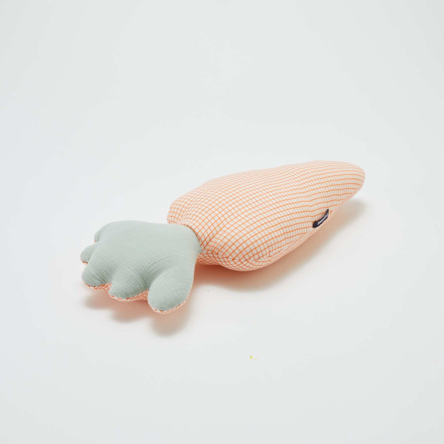 Fruit and Vegetable Shaped Cushion - Carrot ORANGE
