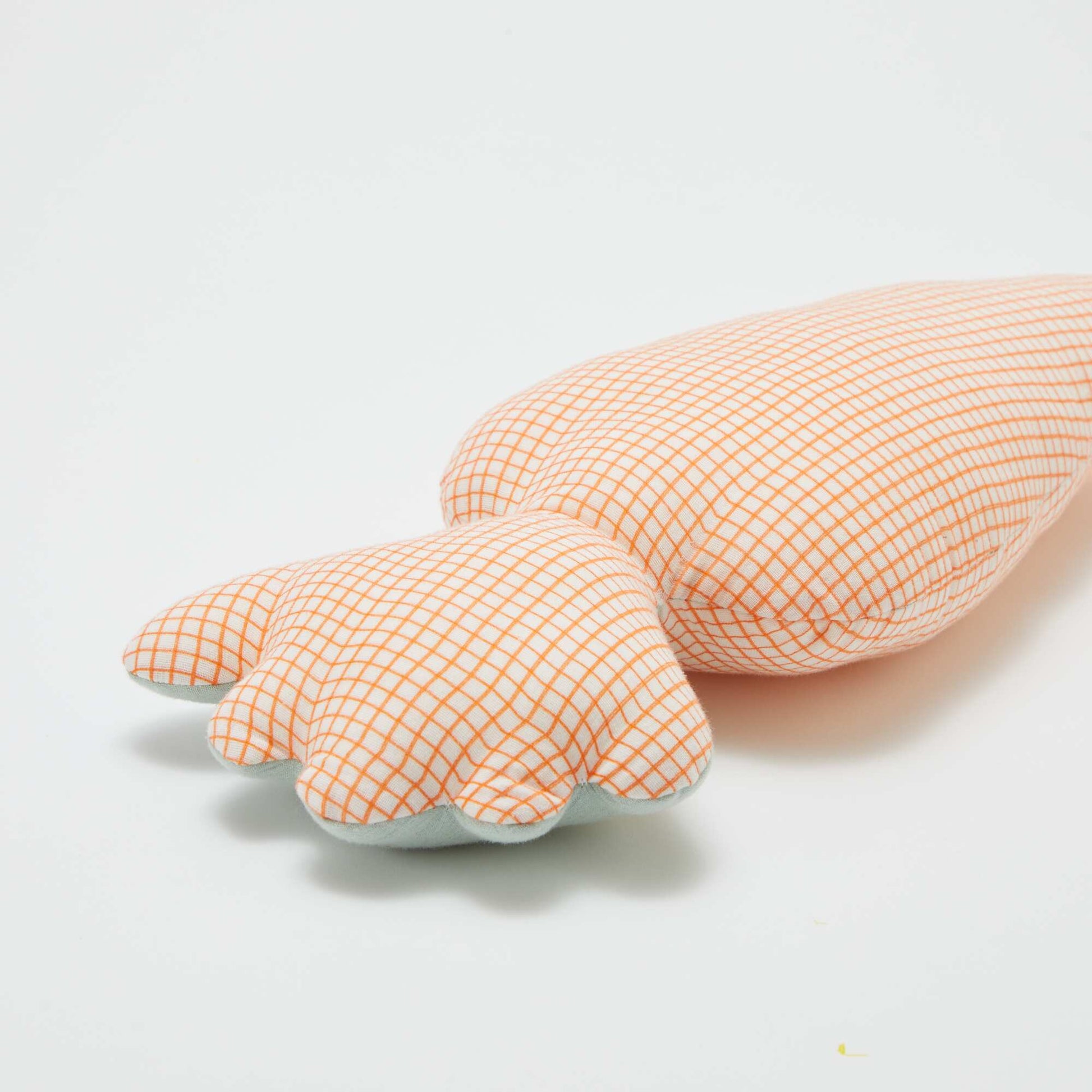 Fruit and Vegetable Shaped Cushion - Carrot ORANGE