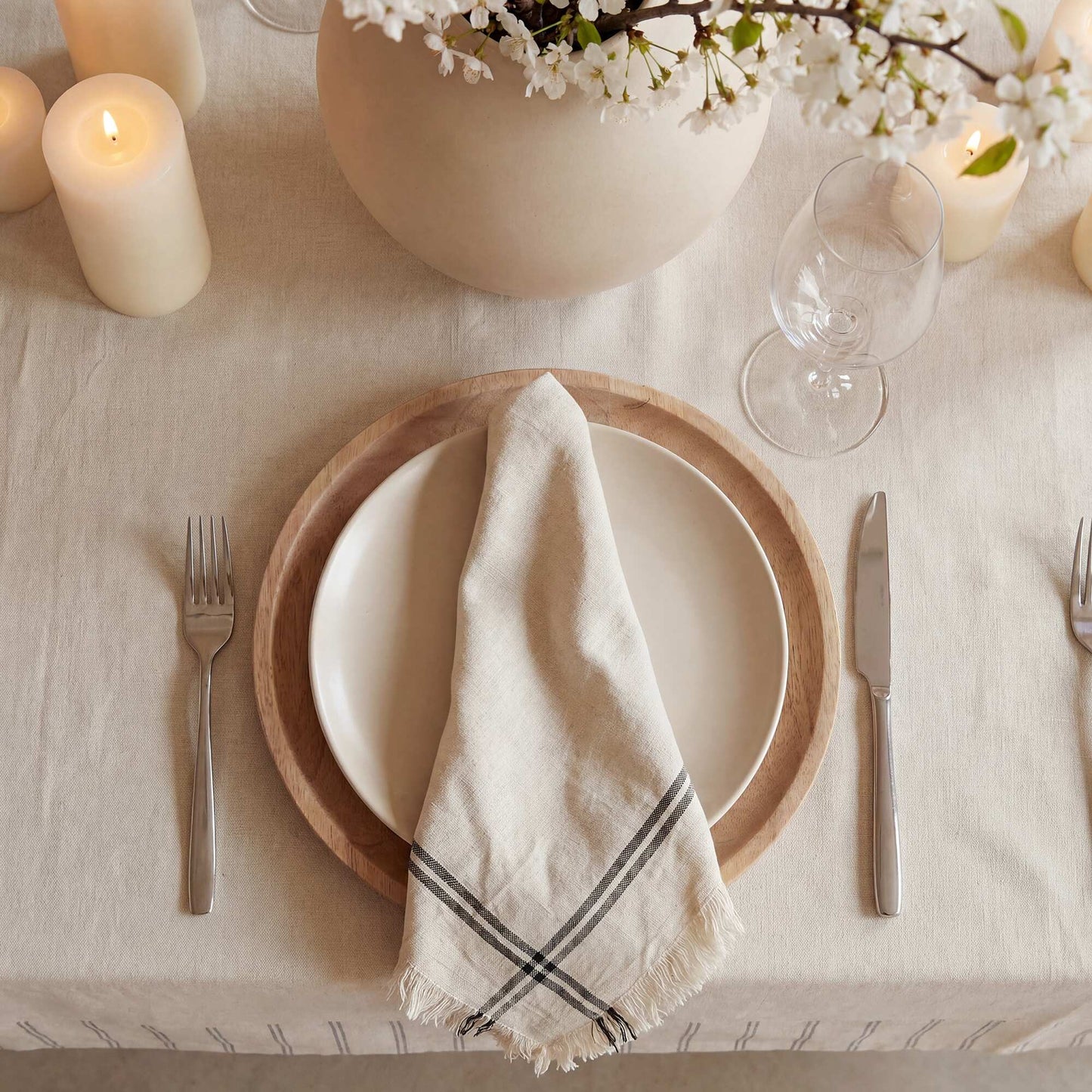Set of 2 Napkins - Kiabi Home BEIGE