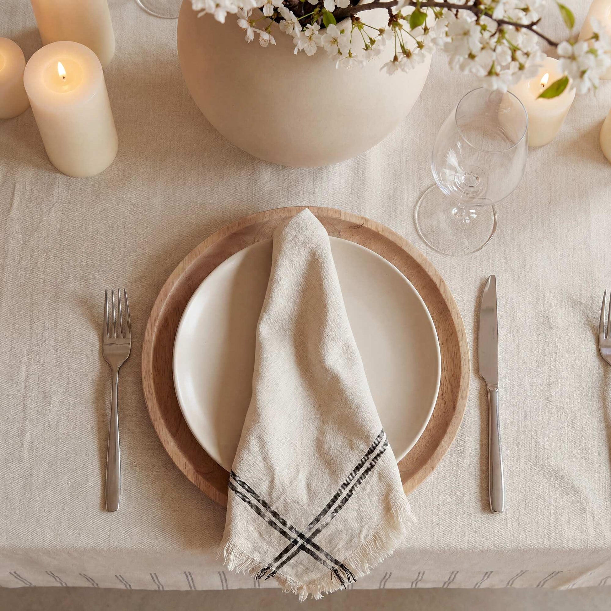Set of 2 Napkins - Kiabi Home BEIGE