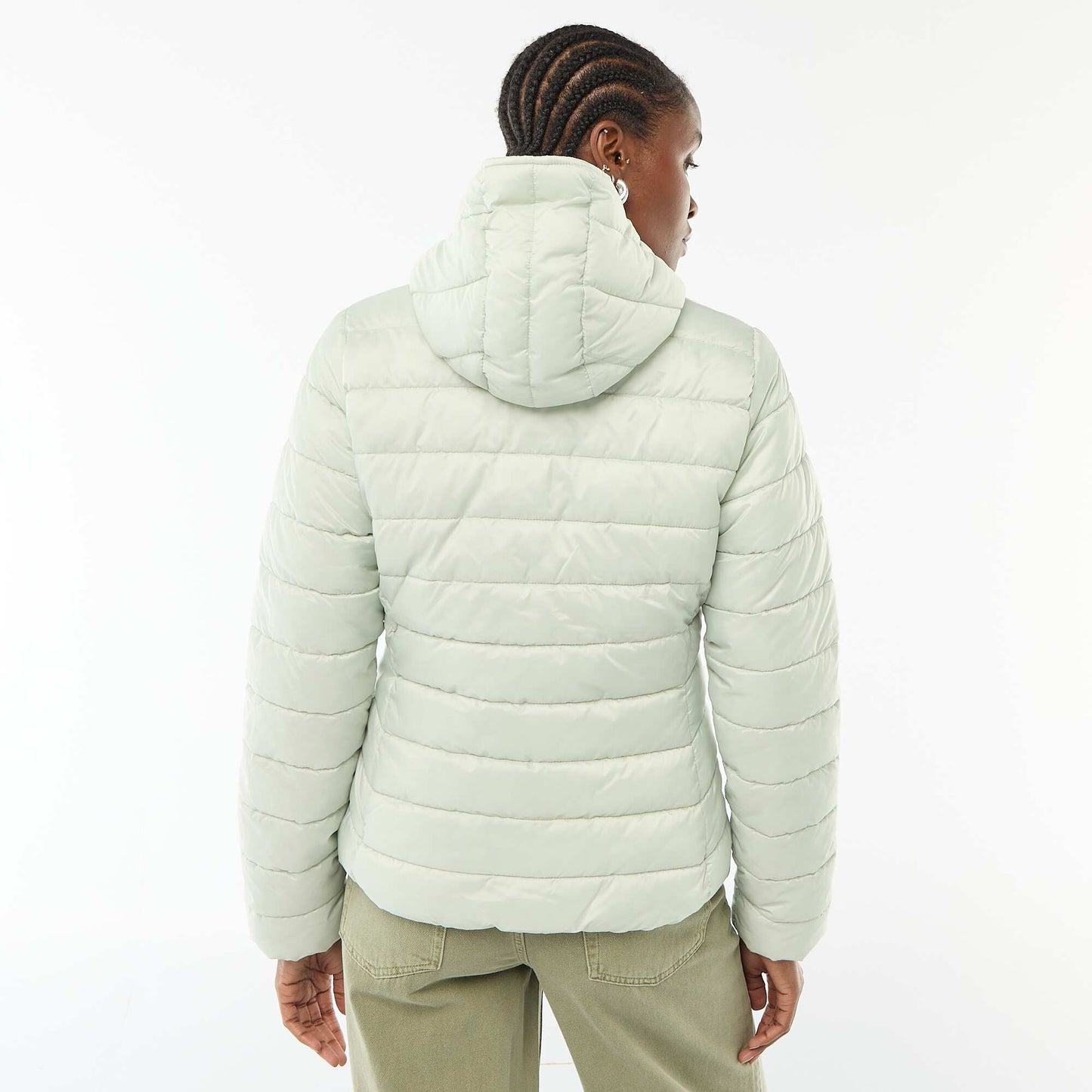 Lightweight Hooded Padded Jacket BLUE