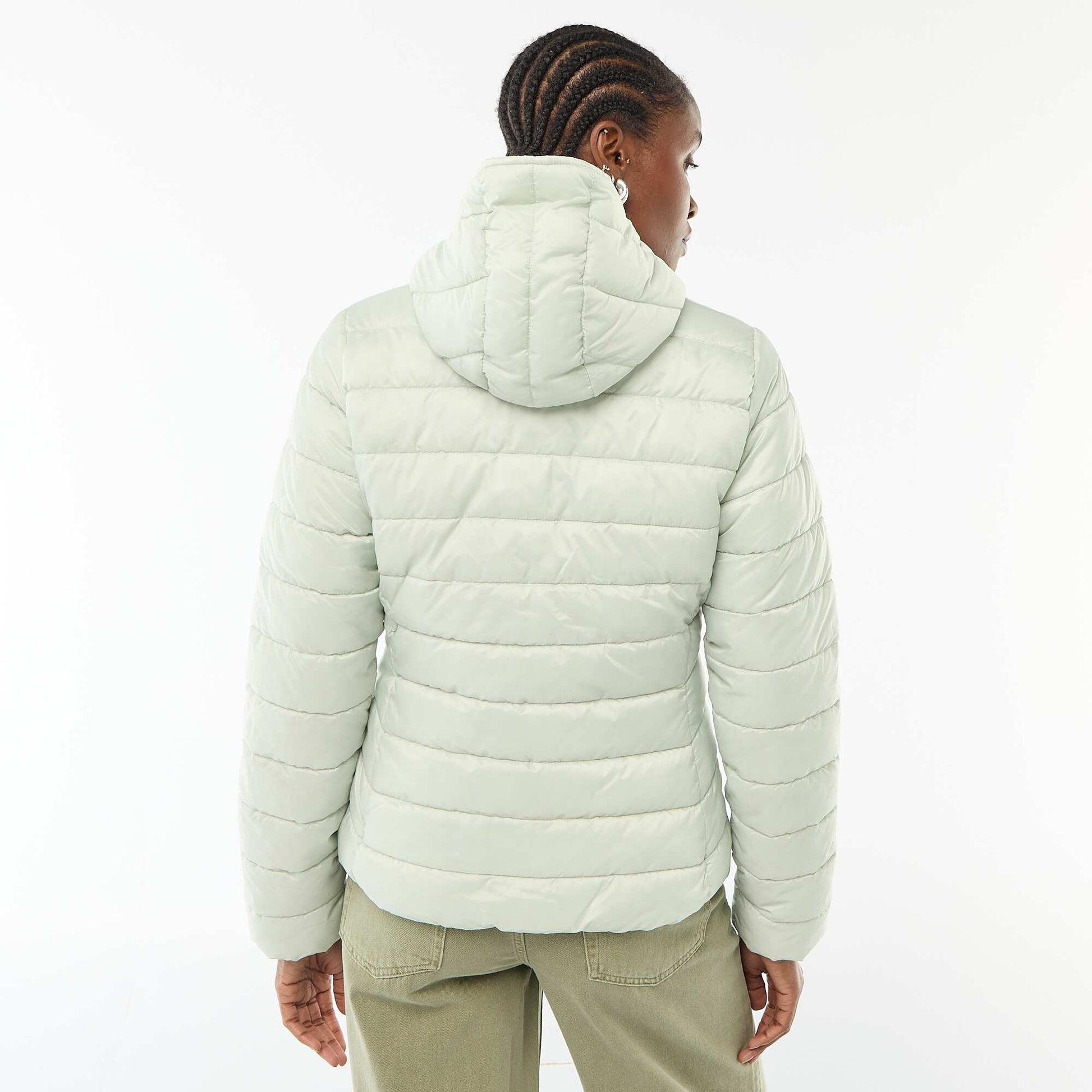 Lightweight Hooded Padded Jacket BLUE