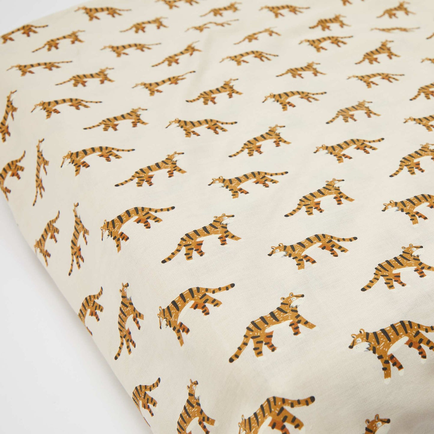 Single Cotton Fitted Sheet (90x190cm) - Kiabi Home WHITE