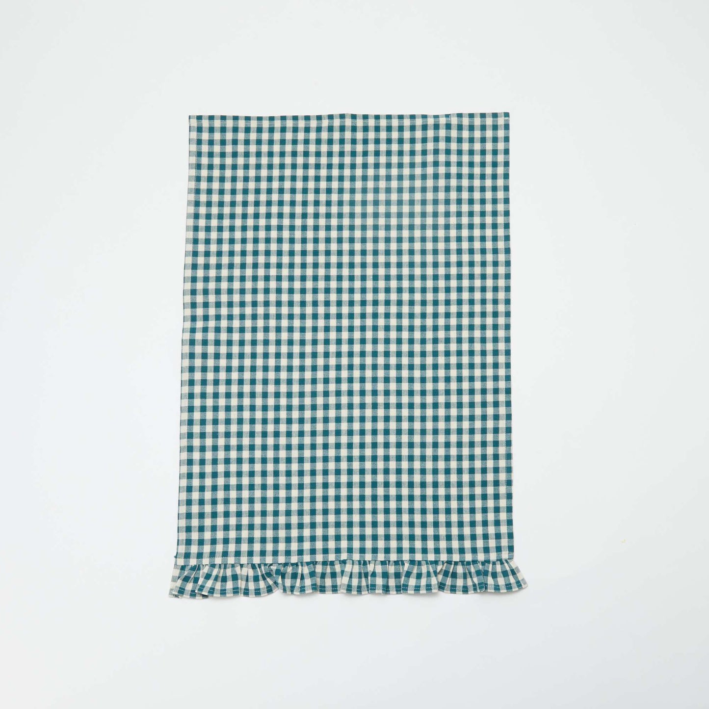 Set of 2 Ruffled Tea Towels (50x70 cm) BLUE