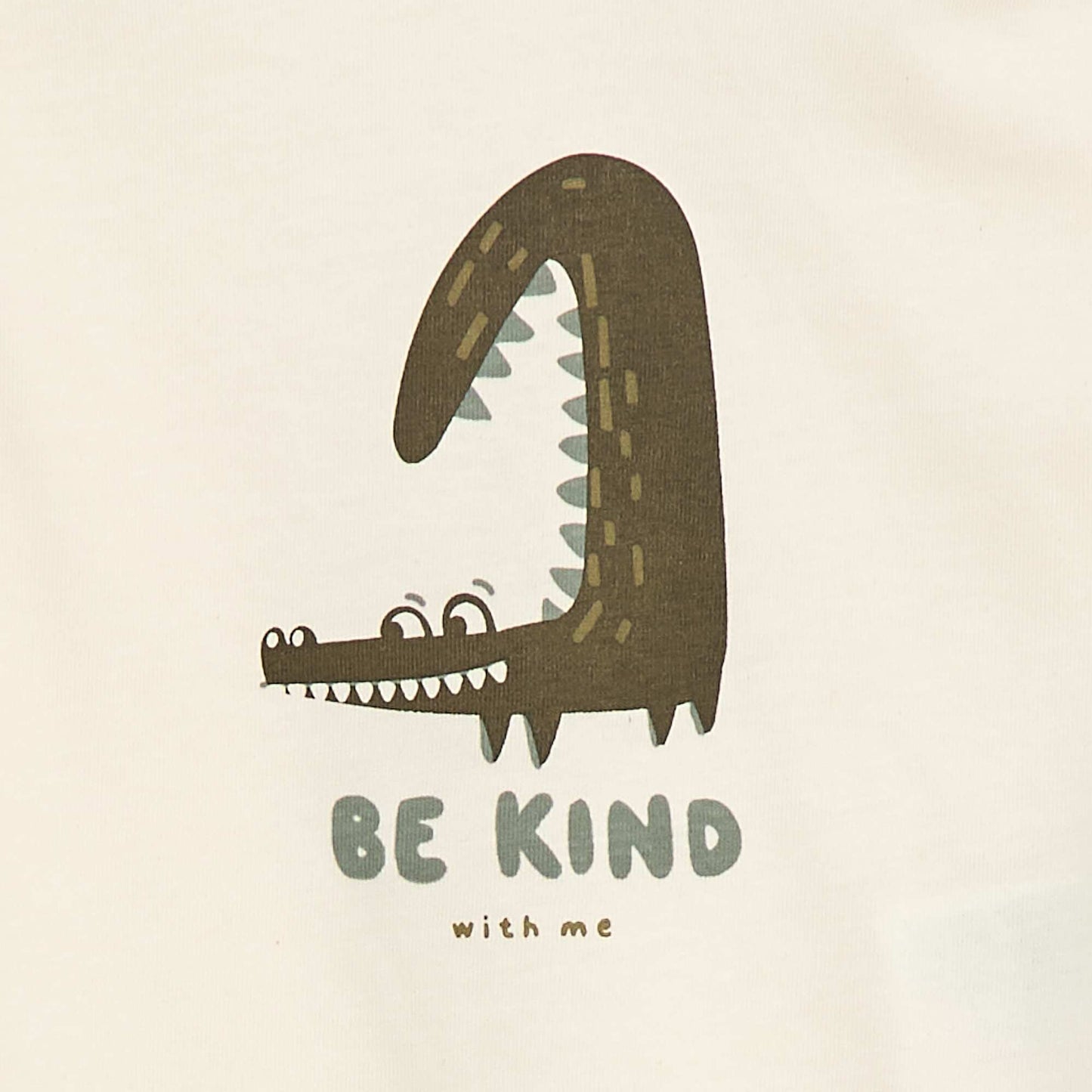 Long-sleeved T-shirt with cute design WHITE