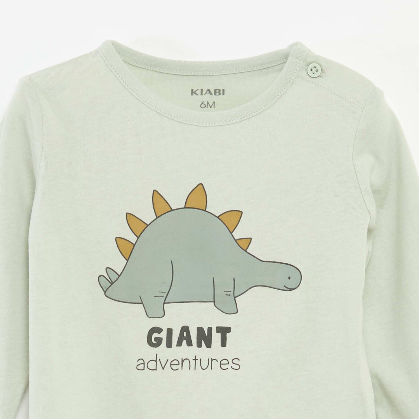 Long-sleeved T-shirt with cute design BLUE