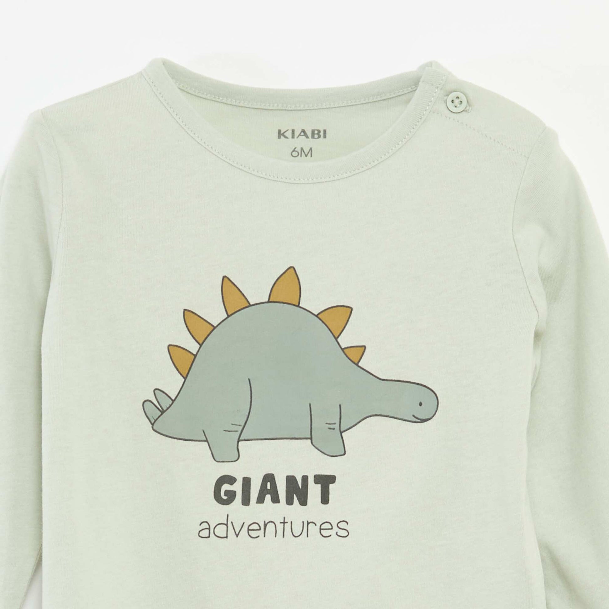 Long-sleeved T-shirt with cute design BLUE