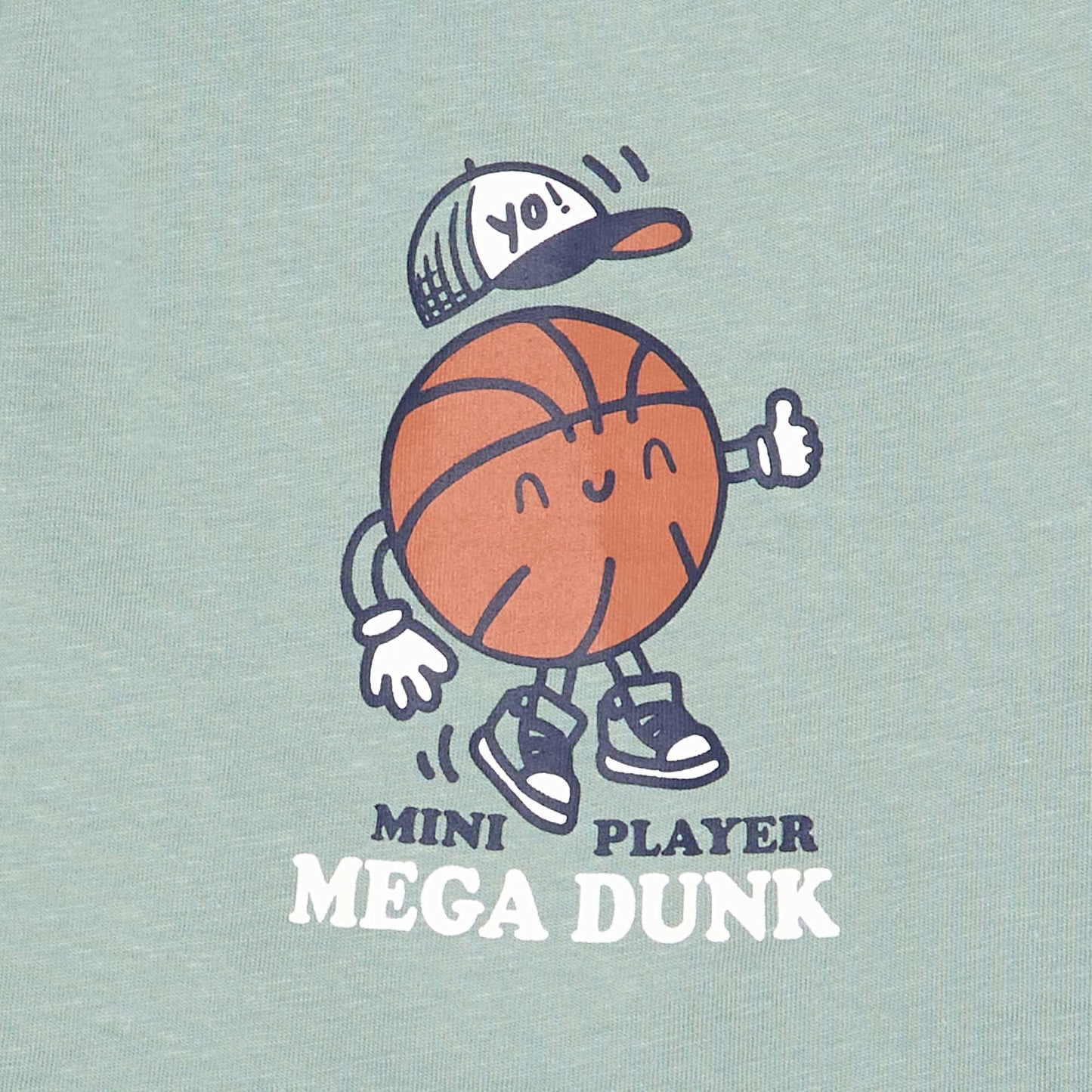 Long-sleeved T-shirt with fun design BLUE
