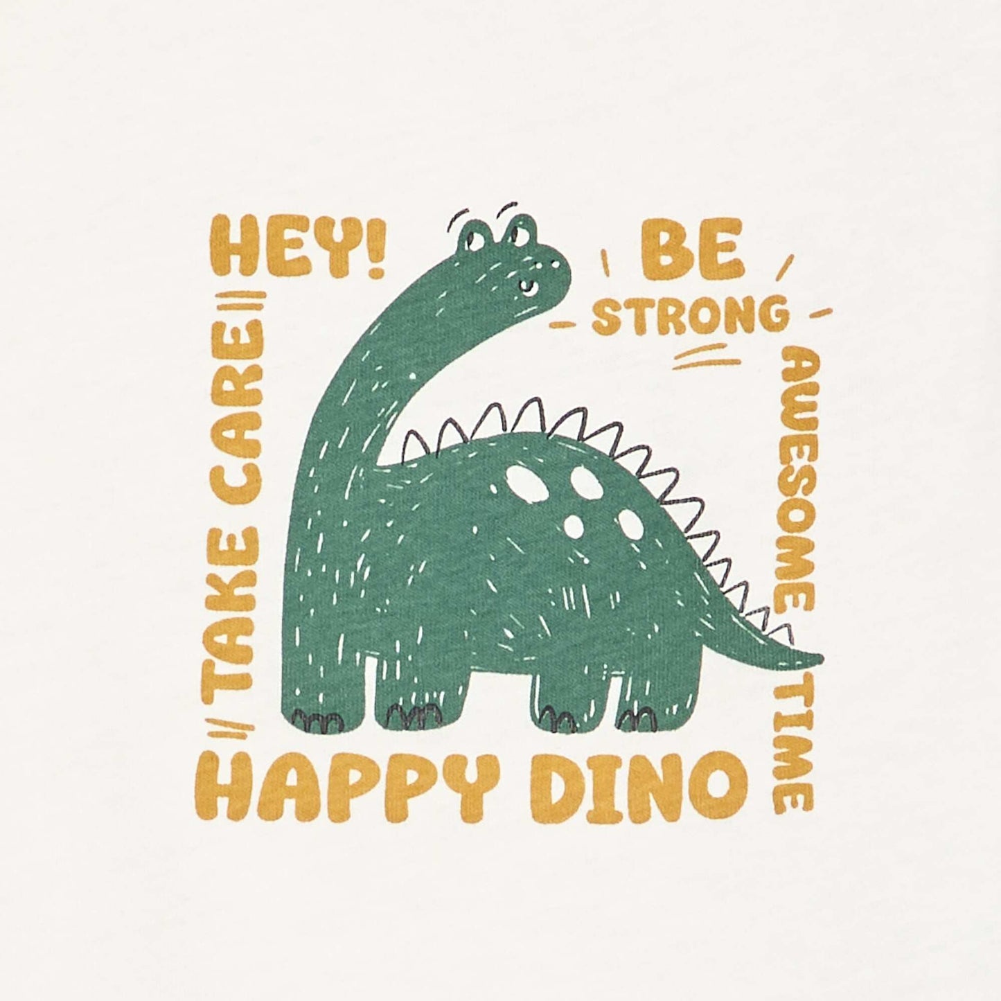 Long-sleeved T-shirt with fun design WHITE