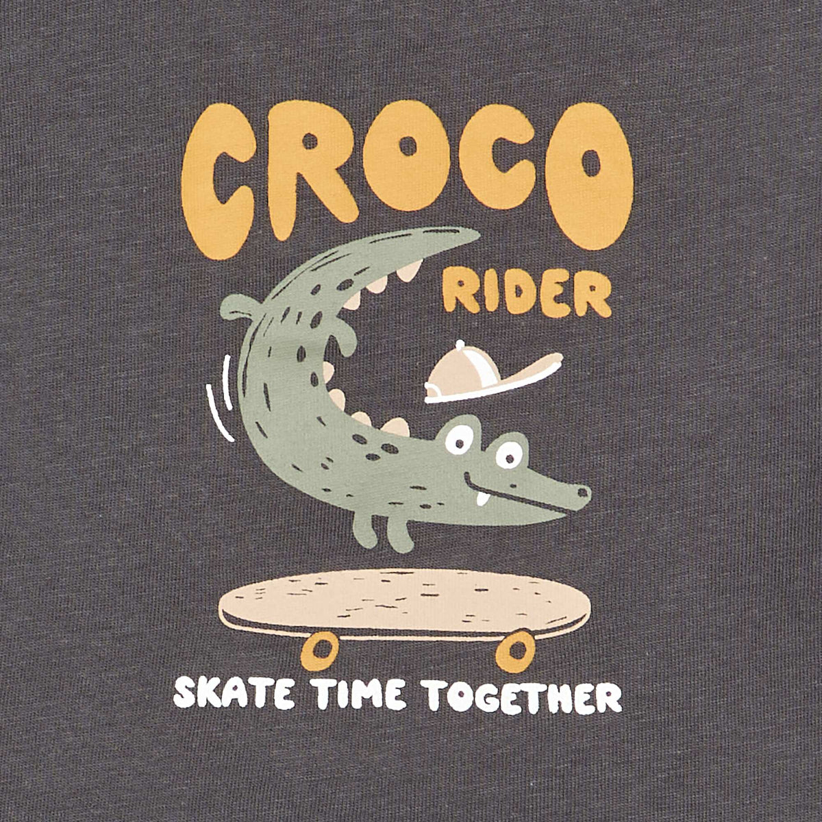 Long-sleeved T-shirt with cute design BLACK