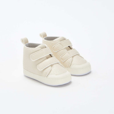 Velcro trainers BEIGE