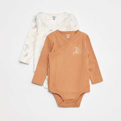 Pack of 2 Disney Winnie-the-Pooh bodysuits BROWN
