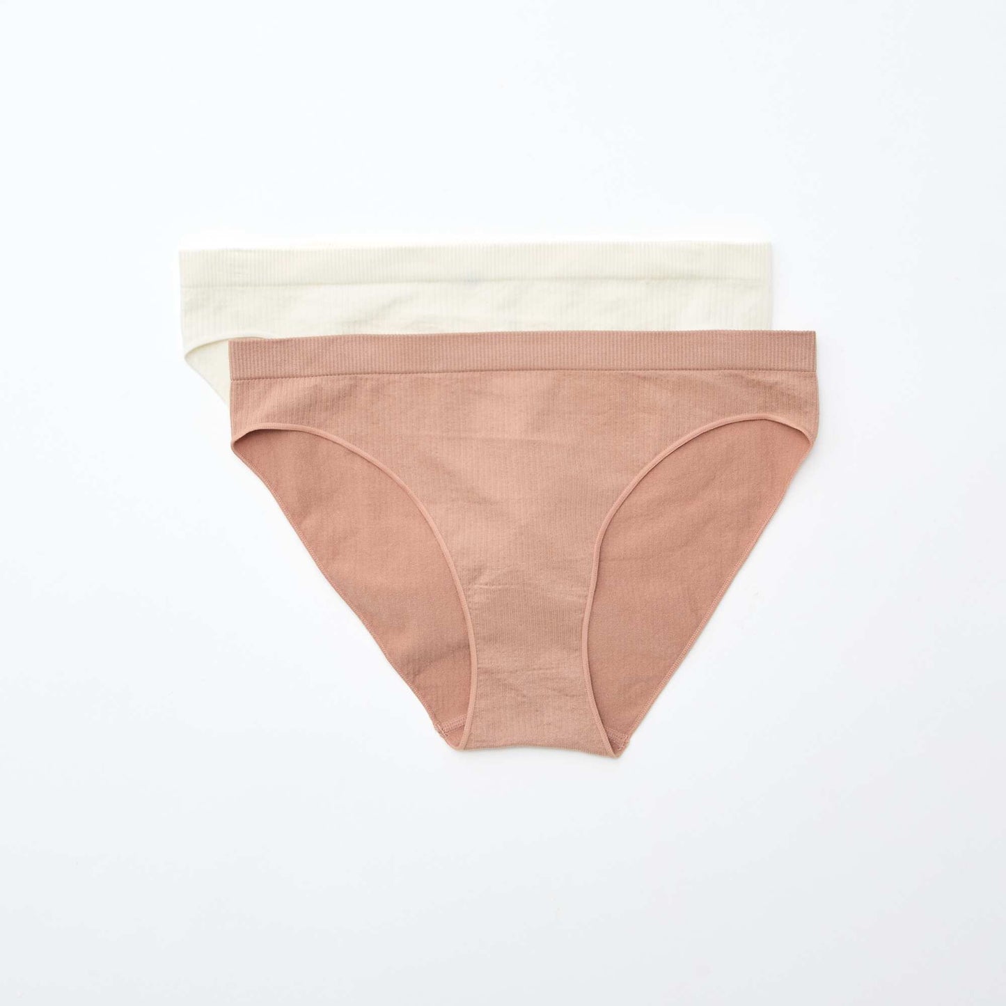 Pack of 2 pairs of plain briefs PINK