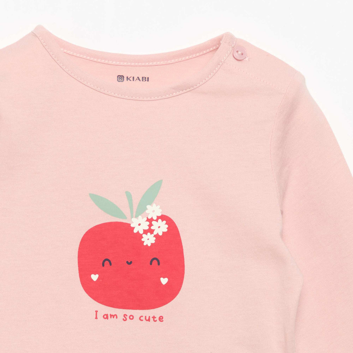 Printed Long-Sleeve T-shirt BLUE