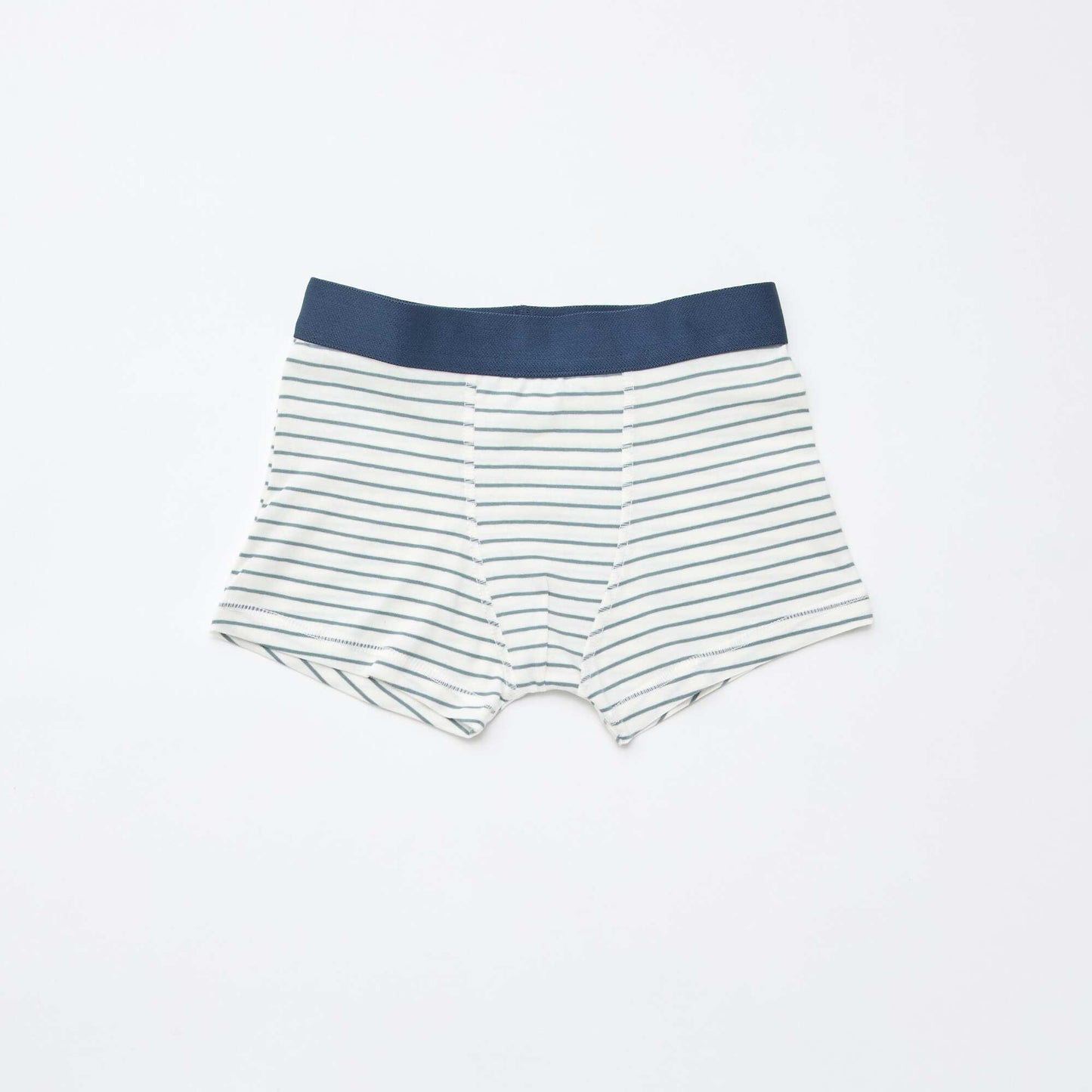 Pack of 5 pairs of plain and printed boxer shorts GREY