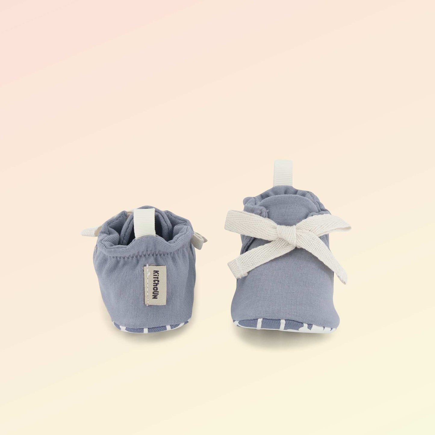 Baby First Movement Slippers - Kitchoun BLUE