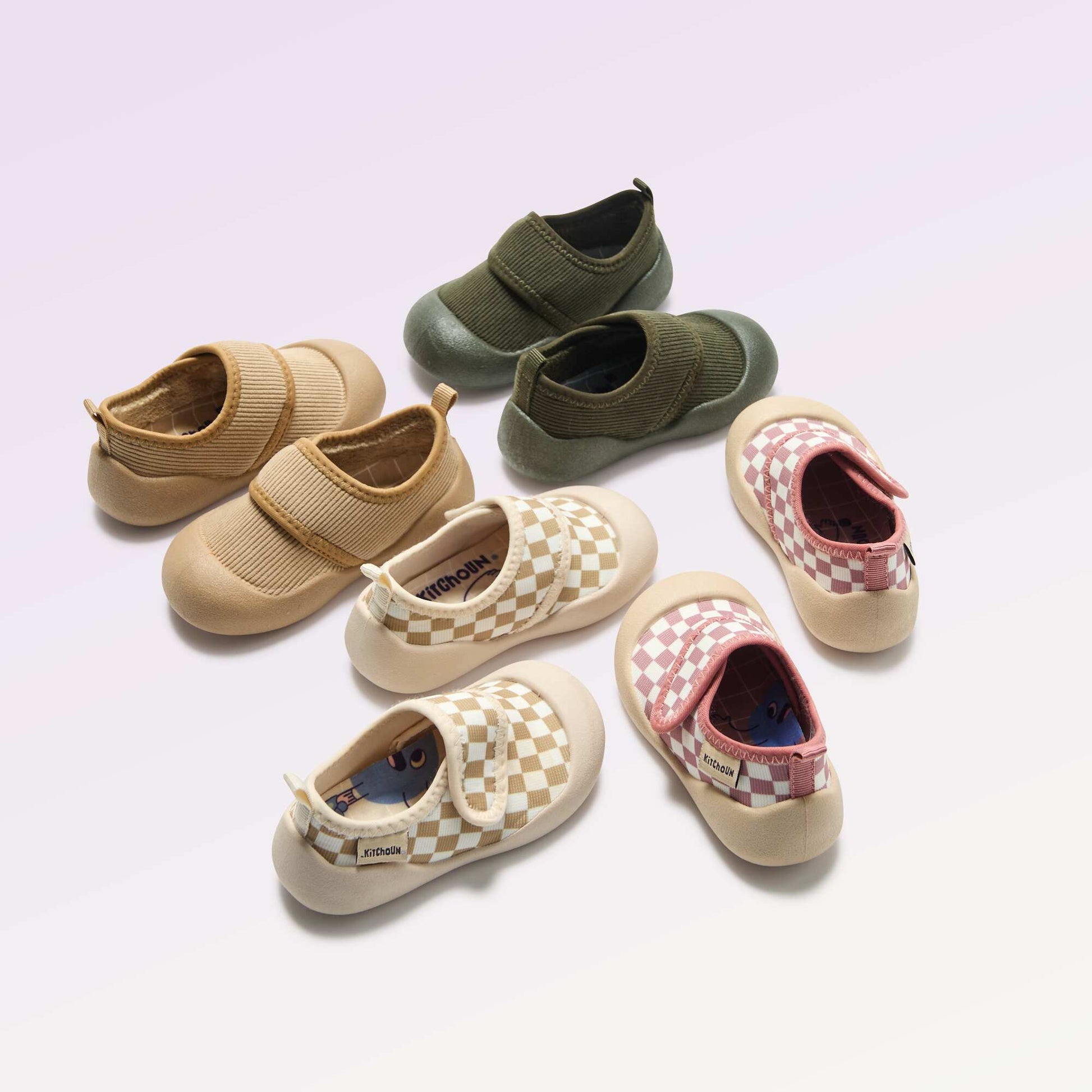 First Steps Motor Skills Booties - Kitchoun PINK