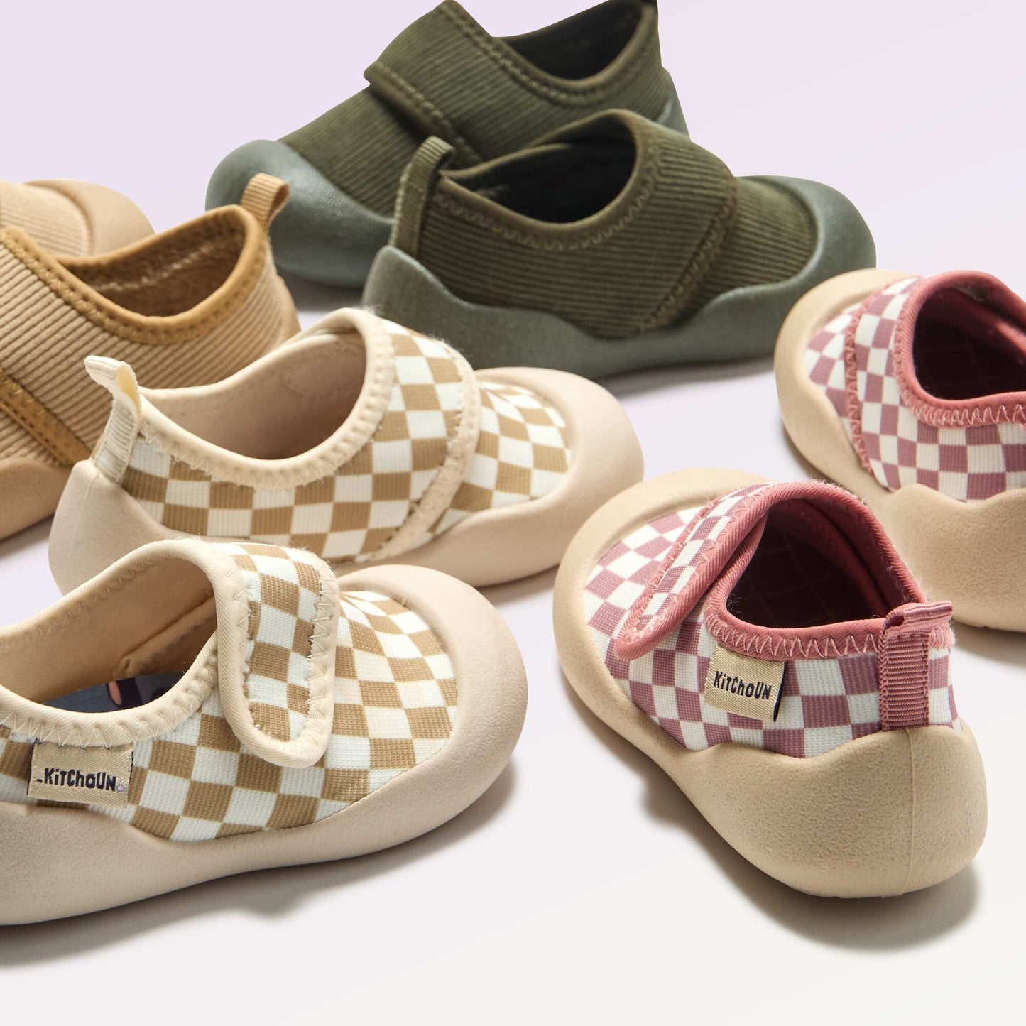 First Steps Motor Skills Booties - Kitchoun BEIGE
