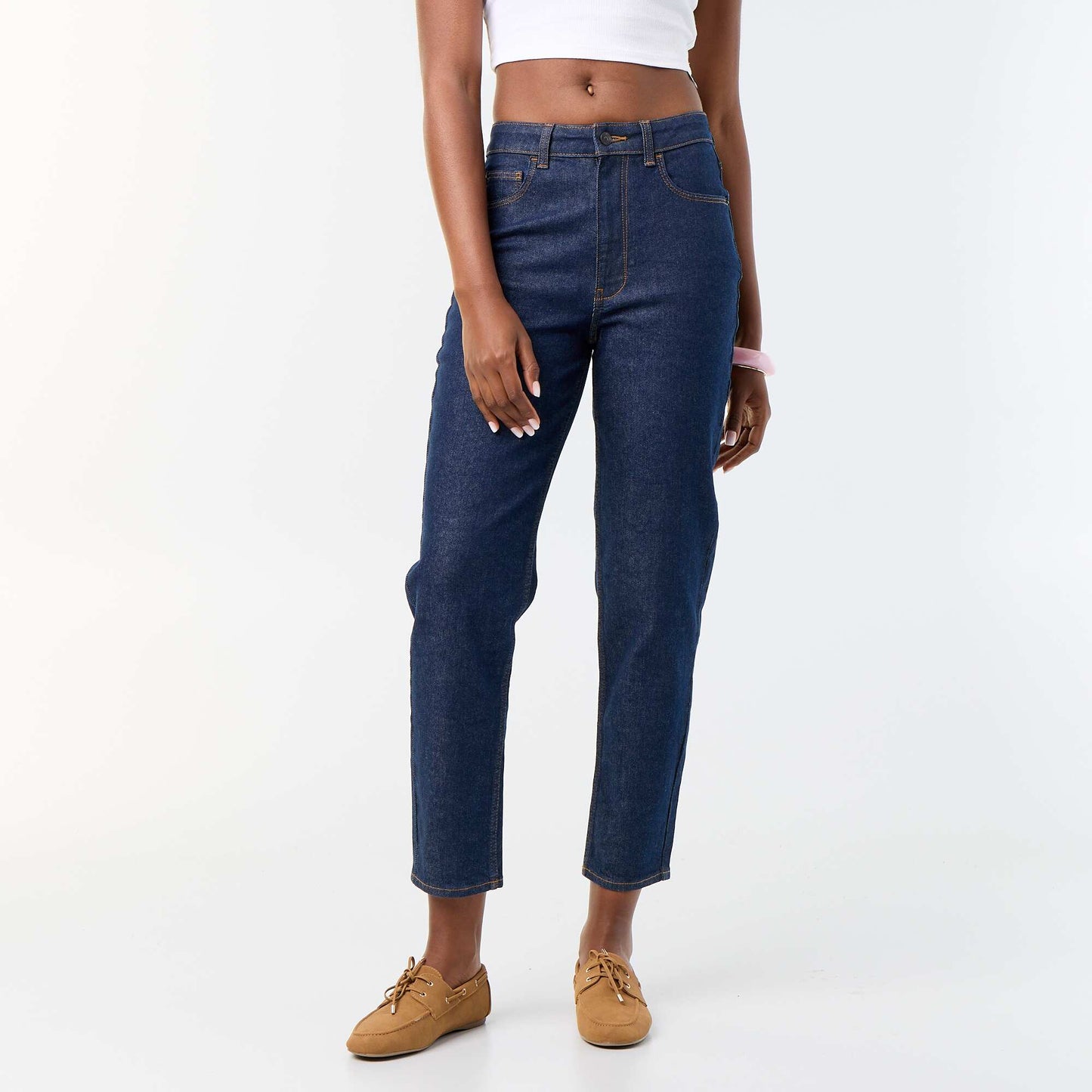 Mom fit jeans - L30 BLUE
