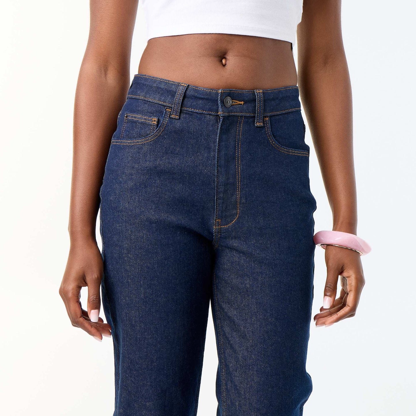 Mom fit jeans - L30 BLUE