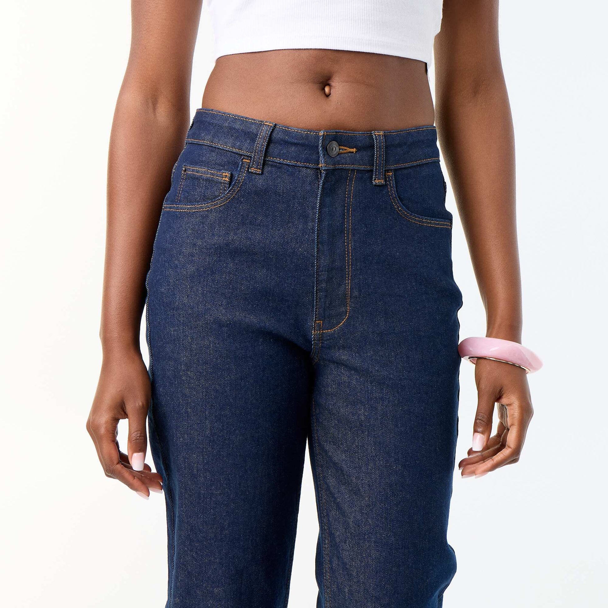 Mom fit jeans - L30 BLUE