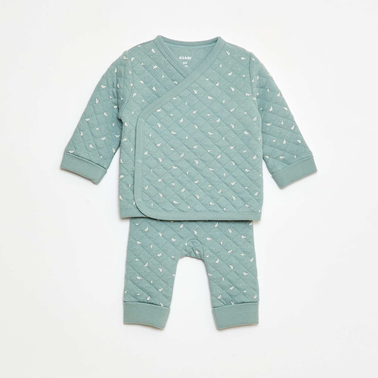 Cotton Jersey Pyjama Set GREEN