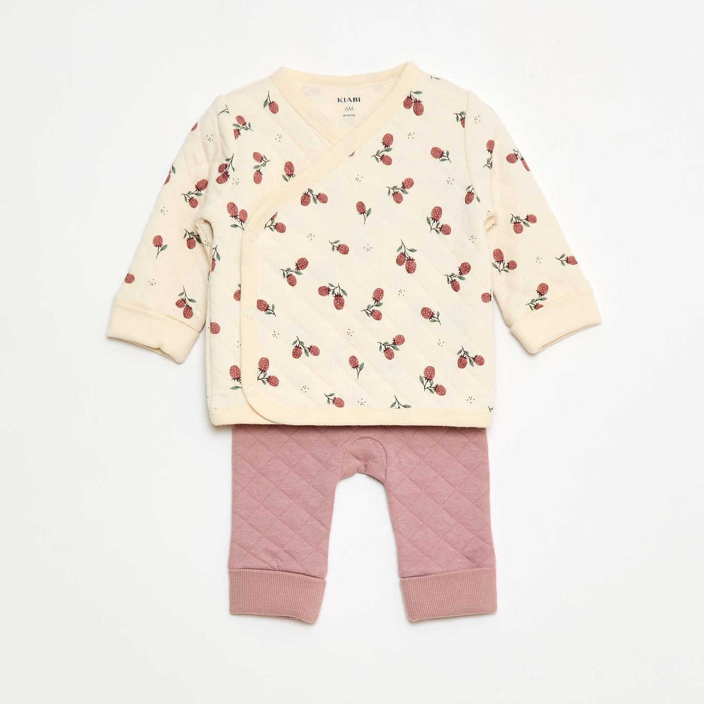 Cotton Jersey Pyjama Set WHITE