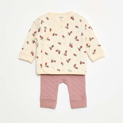 Cotton Jersey Pyjama Set WHITE