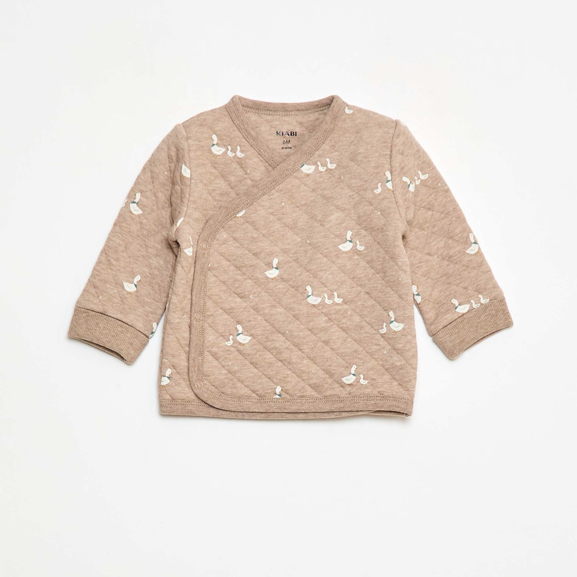 Cotton Jersey Pyjama Set BEIGE
