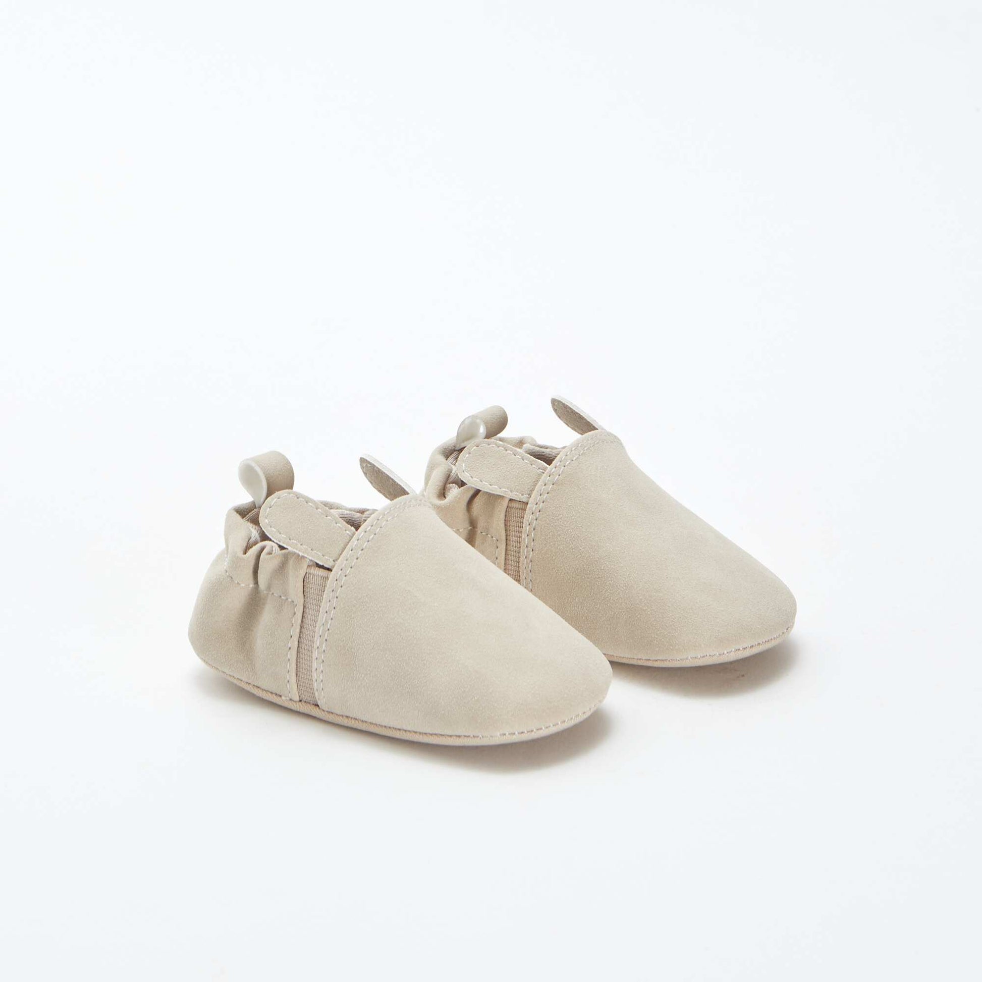 Suedette slippers with 3D ears PINK
