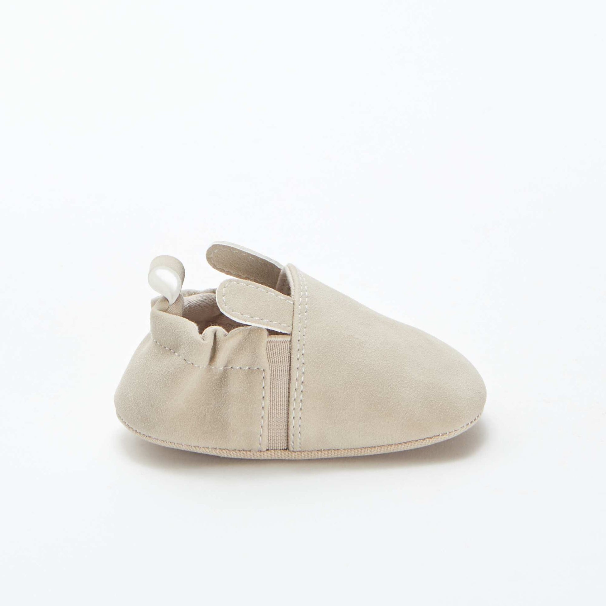Suedette slippers with 3D ears PINK