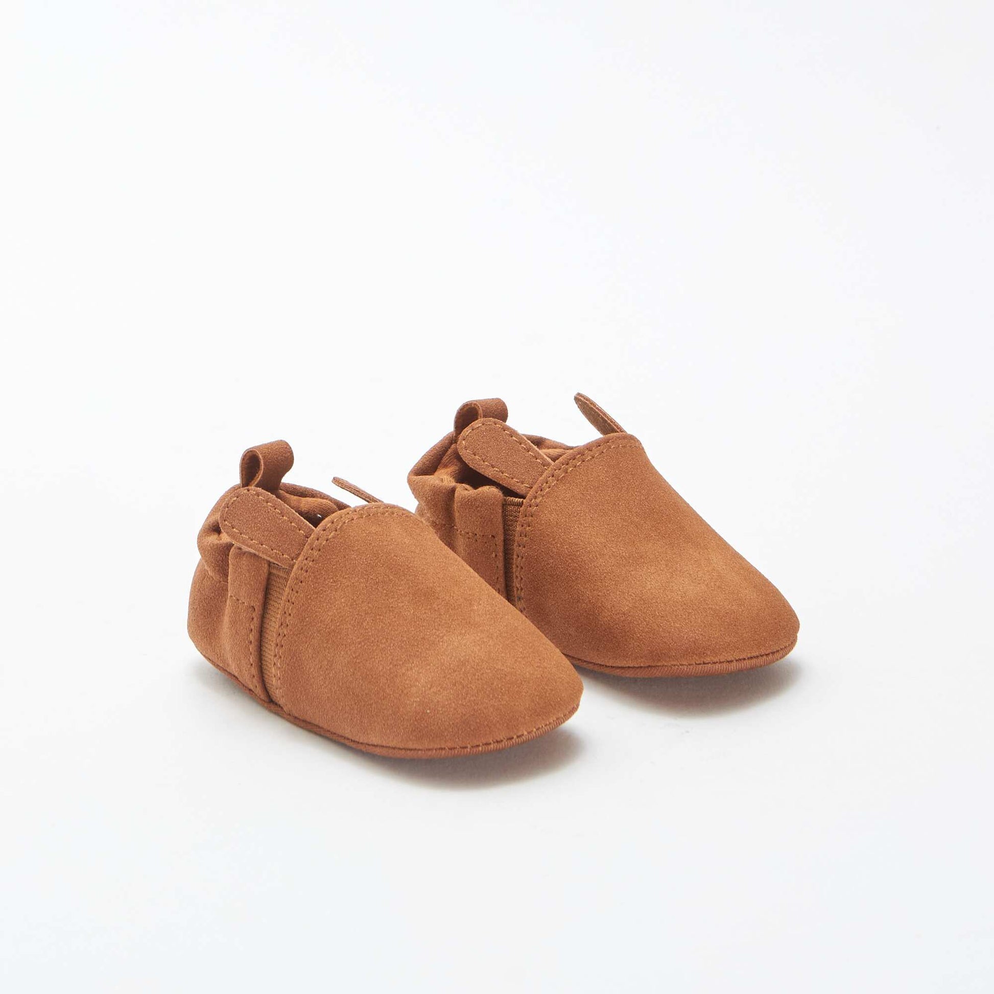 Suedette slippers with 3D ears WHITE