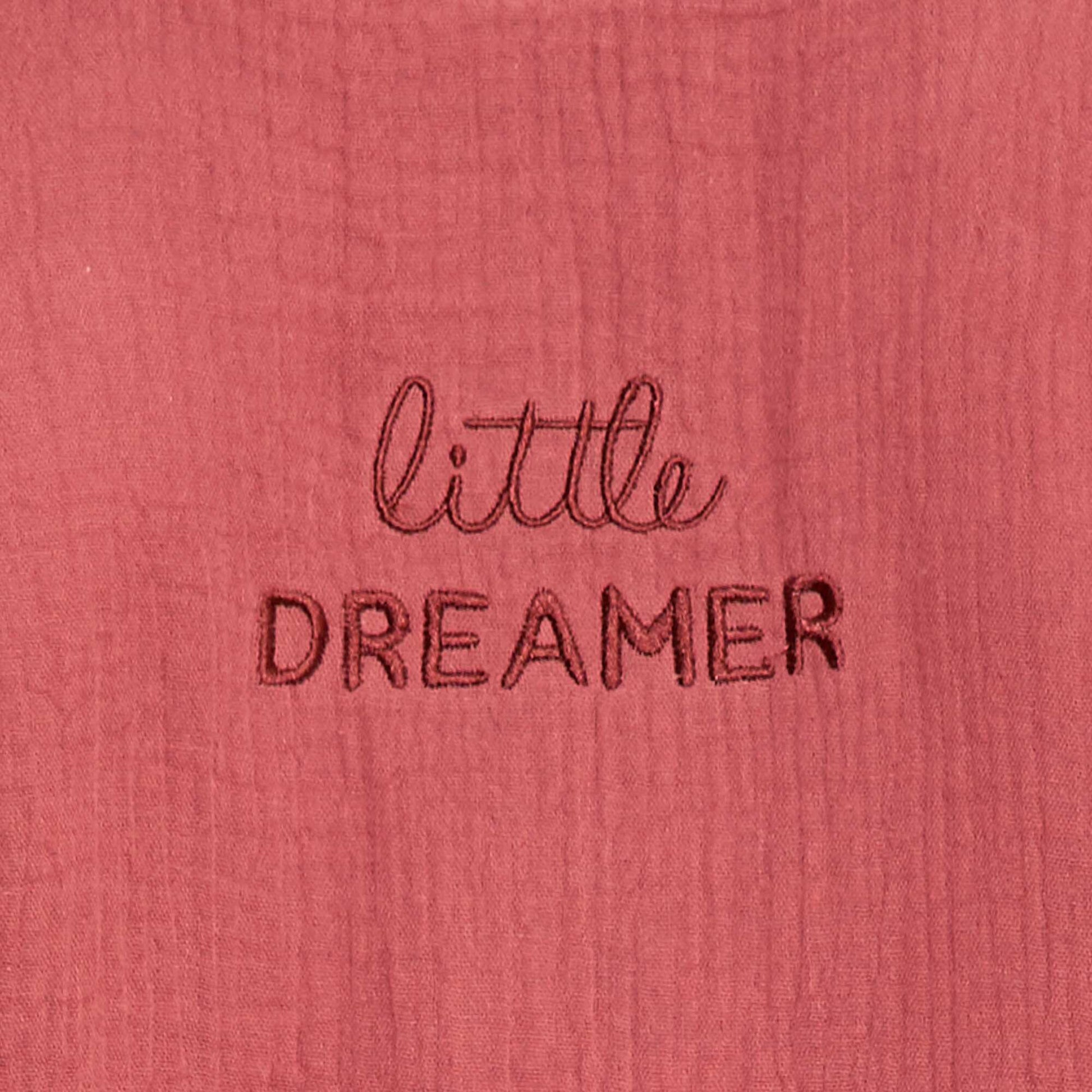 Cotton Gauze Sleeping Bag with Detachable Sleeves TOG 2.5 PINK