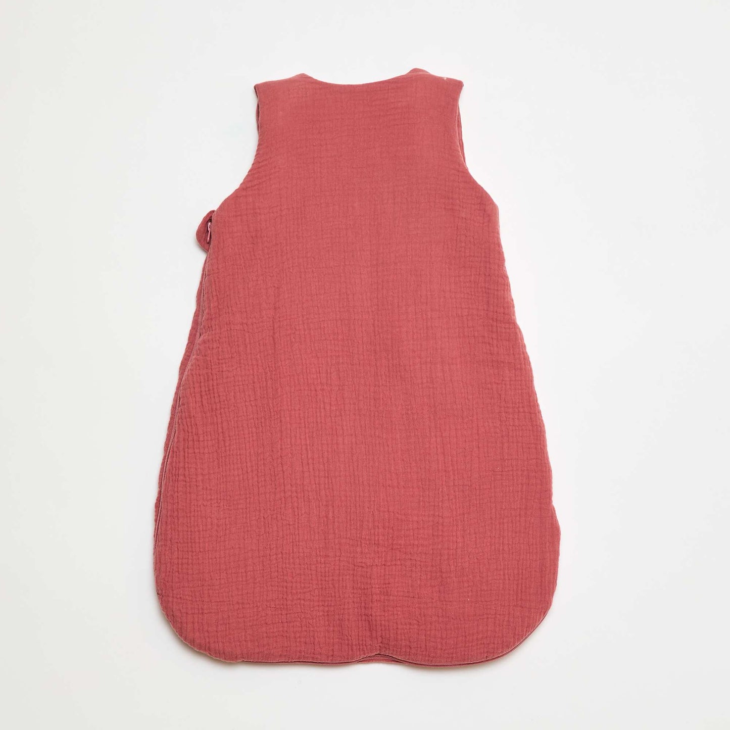 Cotton Gauze Sleeping Bag with Detachable Sleeves TOG 2.5 PINK