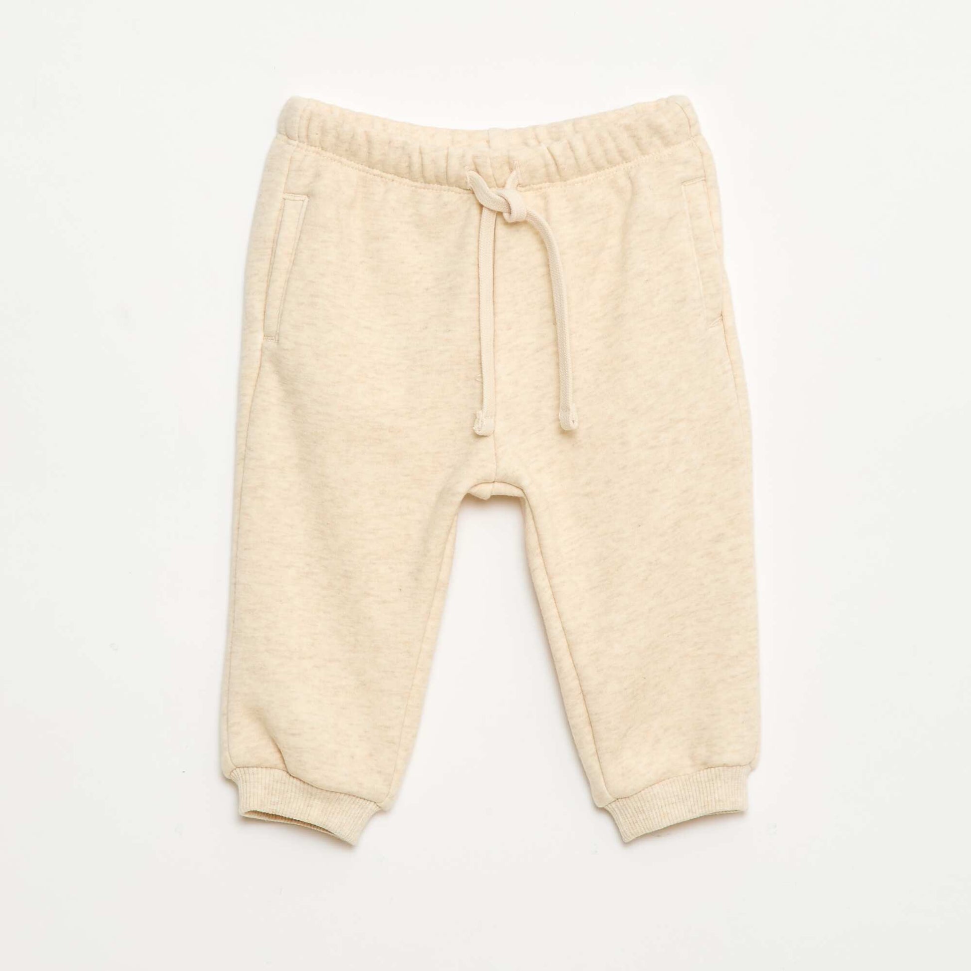 Fleece Joggers BEIGE