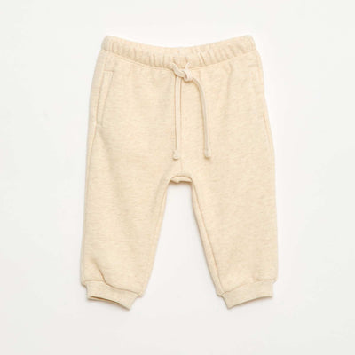 Fleece Joggers BEIGE