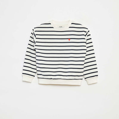 Long-sleeved sweatshirt with print WHITE