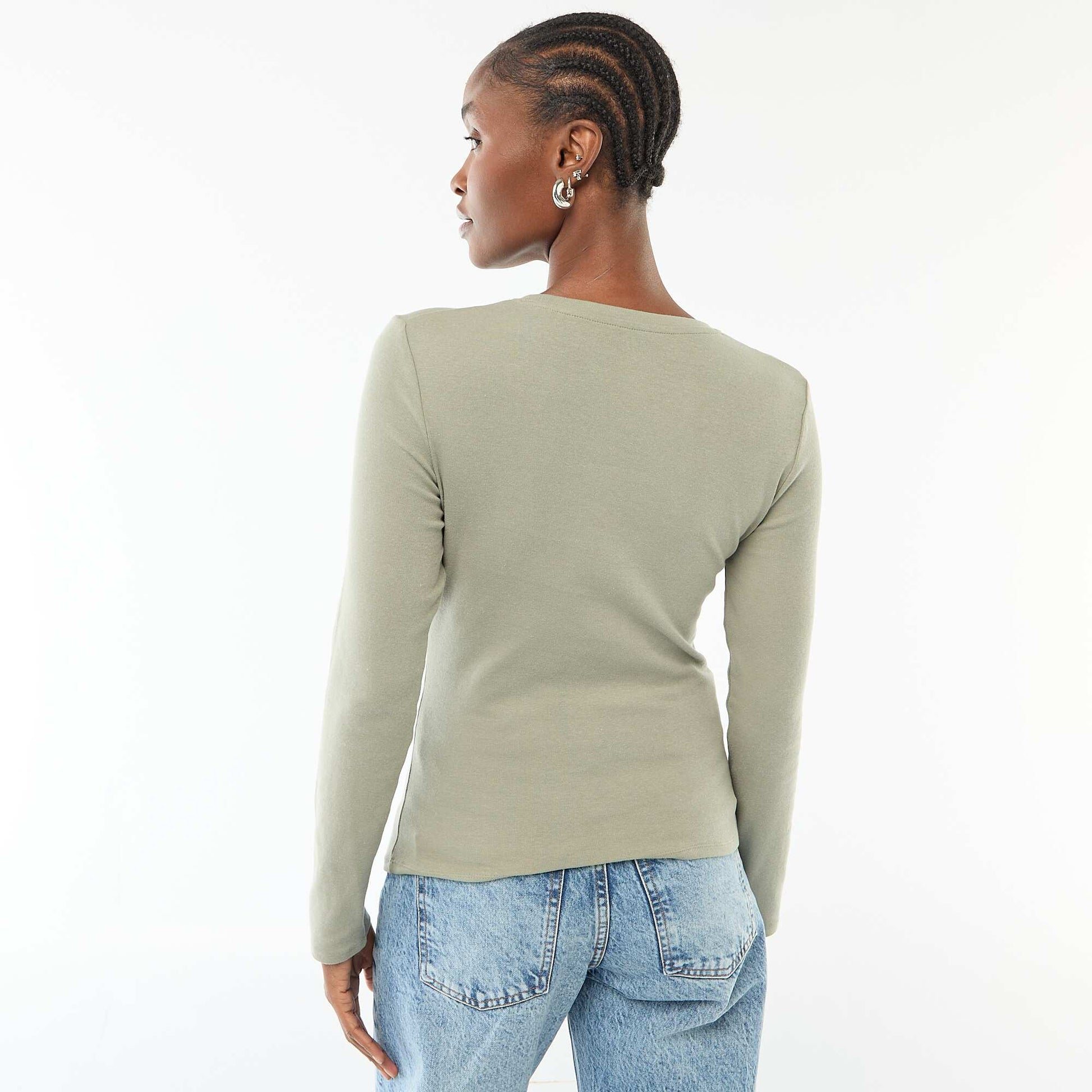 Long-sleeved T-shirt GREEN