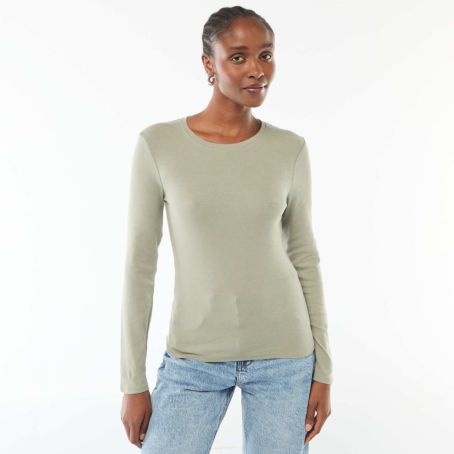 Long-sleeved T-shirt GREEN