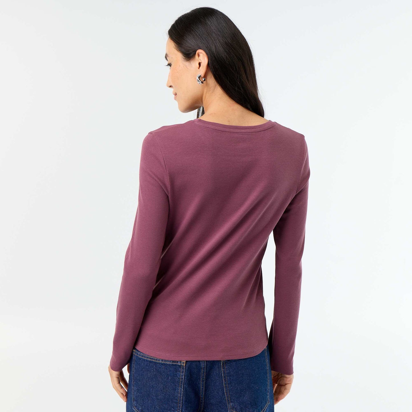 Long-sleeved T-shirt PURPLE